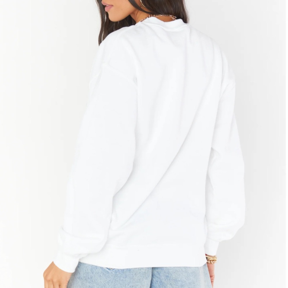 Show Me Your Mumu Stanley Montauk Graphic Oversized Sweatshirt Size Small - Picture 4 of 15